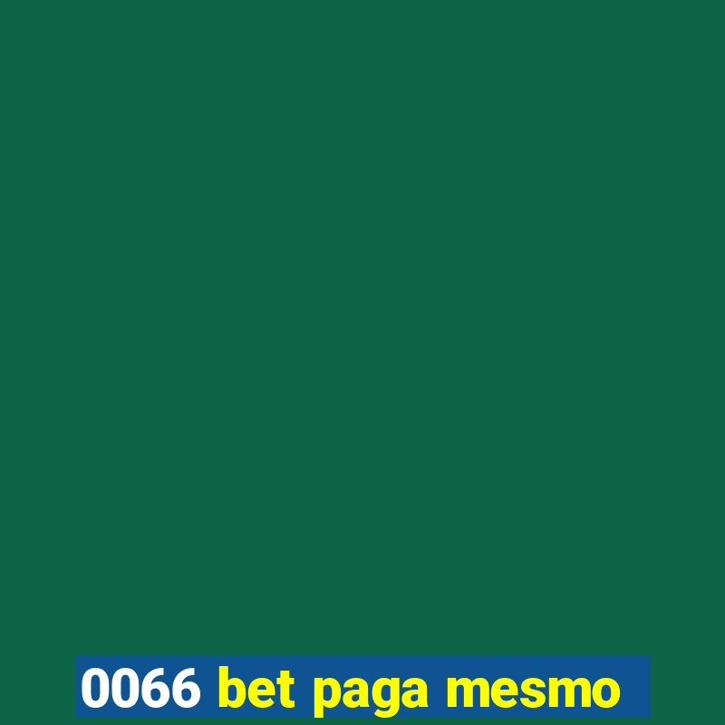 0066 bet paga mesmo